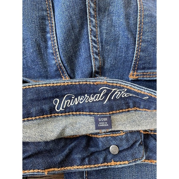 Universal Thread High Rise Jeggings Skinny Jeans 6 Stretch A7 - Picture 4 of 5